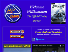 Tablet Screenshot of hp-trainz.com